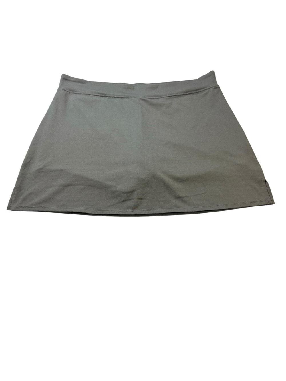 Olive Green Athletic Golf Skort Skirt Built in Bike Shorts Stretch Tennis Comfy
